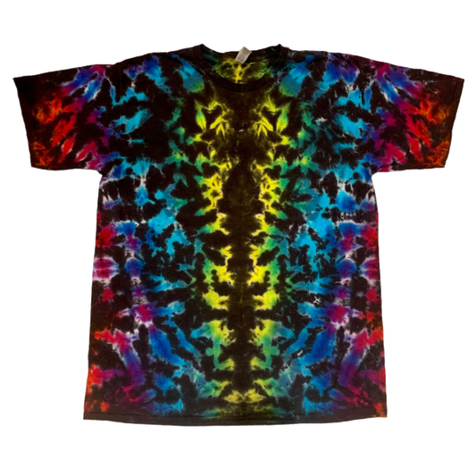 Black Rainbow Psychedelic Scrunch #6