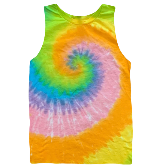 Pastel Spiral Tank #1P