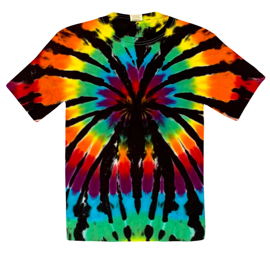 Black Rainbow Spider Youth T-Shirt #5