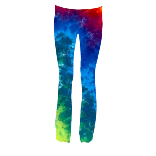 Rainbow Scrunch Yoga Pants #1